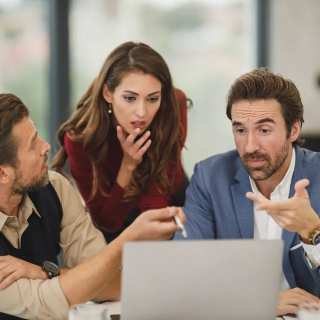 Un gruppo di lavoro in aula